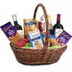 Gourmet Gift Basket Set Deluxe Thanksgiving Christmas New Years